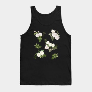 Rose Pattern Tank Top